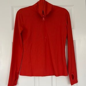 NWT active quarter zip funnel neck shirt
